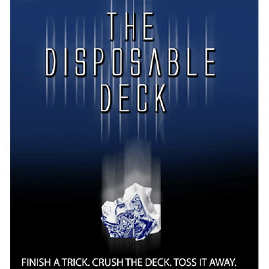 Disposable Deck 2.0 (blue) by David Regal