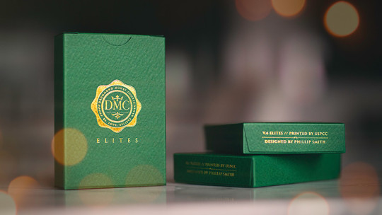 DMC ELITES: Marked Deck (Forest Green) - Markiertes Kartenspiel