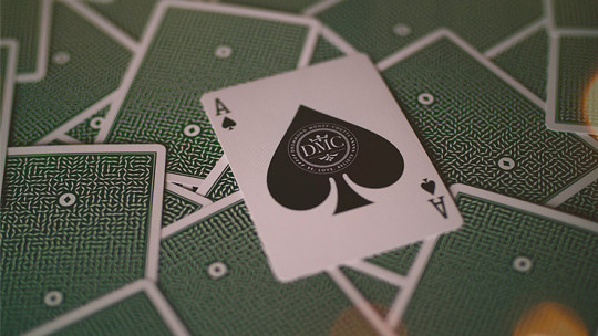 DMC ELITES: Marked Deck (Forest Green) - Markiertes Kartenspiel
