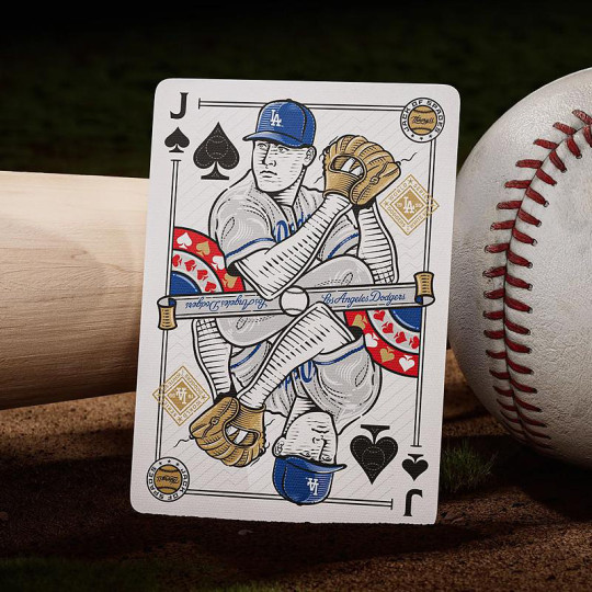 Preview: Dodgers Playing Cards by Theory11