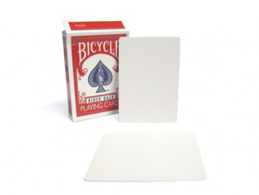 Gaff Deck Bicycle Doppelblanko (double blank)