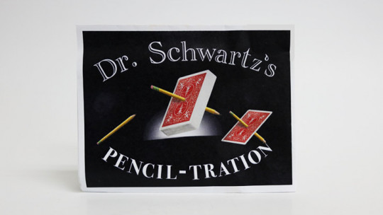Dr. Schwartz's Pencil-Tration by Martin Schwartz (Deck color may vary)