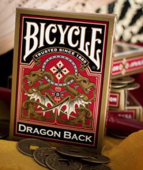 Bicycle Dragon Back - Gold