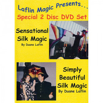 Sensational Silk Magic And Simply Beautiful Silk Magic by Duane Laflin - Video - DOWNLOAD