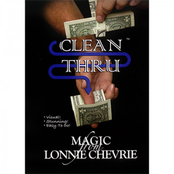 Clean Thru - Clear Thru by Lonnie Chevrie and Kozmo Magic - Video - DOWNLOAD