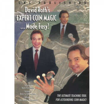 David Roth Expert Coin Magic Made Easy (3 Vol. set) - Video - DOWNLOAD