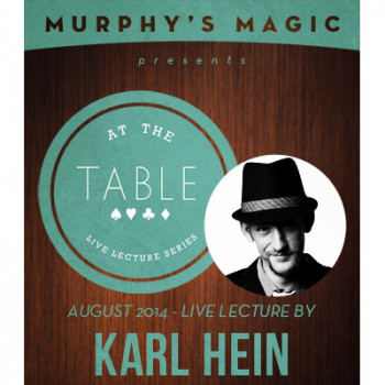 At the Table Live Lecture - Karl Hein 8/6/2014 - Video - DOWNLOAD