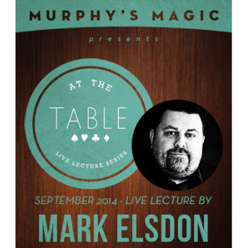 At the Table Live Lecture - Mark Elsdon 9/24/2014 - Video - DOWNLOAD