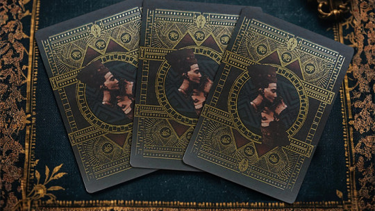 Egypt Mythology Black Edition (Green, Nile) - Pokerdeck