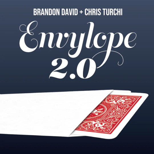 Envylope 2.0 von Brandon David & Chris Turchi – Visuelle Transposition von Karten & Umschlag