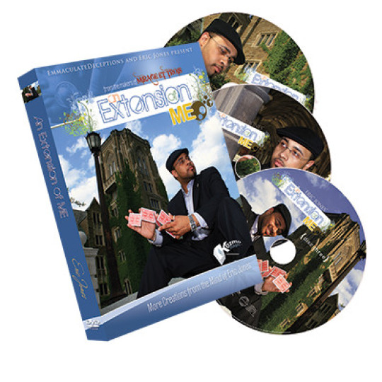 Eric Jones Set: Mirage et Trois and Extension of Me (includes Karate Coin) by Eric Jones and Kozmomagic - DVD