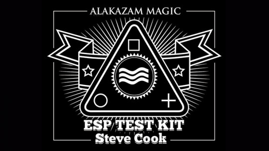 ESP Test Kit (Gimmicks and Online Instructions) by Steve Cook - Mentaltrick
