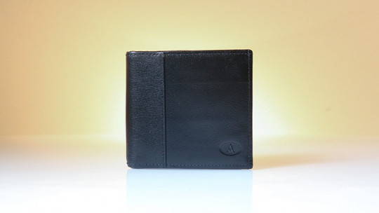 Espionage Wallet by Kieran Kirkland and Alakazam Magic - Switch, Peek and Card to Wallet