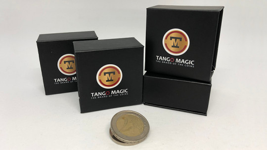 Expanded Shell Coin - (2 Euro, Steel Back) by Tango Magic (E0065)