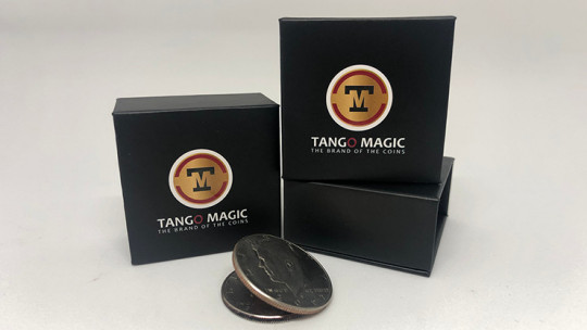 Expanded Shell Coin (Half Dollar) (D0007)(Steel Back) by Tango Magic