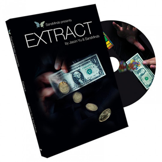 Extract (DVD and Gimmick) by Jason Yu and SansMinds - DVD