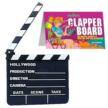 Filmklappe Hollywood - Clapper Board