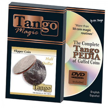 Flipper Coin Half Dollar by Tango