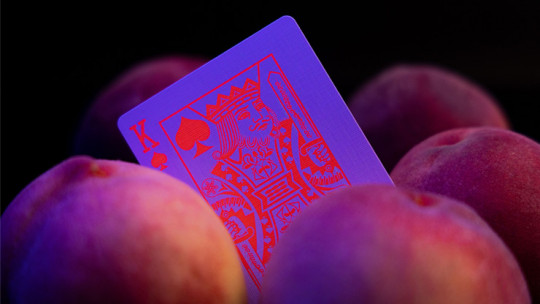 Fluorescent (Peach Edition) - Pokerdeck
