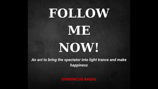 Follow Me Now by Dominicus Bagas - Mixed Media - DOWNLOAD