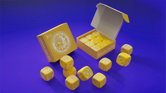 Forcing Dice Set by IARVEL Magic (Yellow)