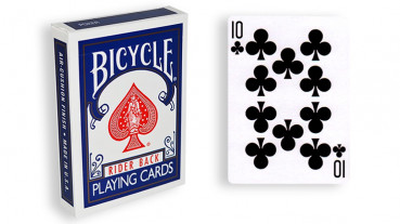 Force Deck - Blau - Kreuz 10 - Bicycle Forcierspiel - Forcing Cards - Forcierkarten