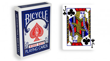 Force Deck - Blau - Kreuz Bube - Bicycle Forcierspiel - Forcing Cards - Forcierkarten