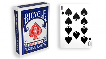 Force Deck - Blau - Pik 10 - Bicycle Forcierspiel - Forcing Cards - Forcierkarten