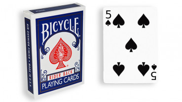 Force Deck - Blau - Pik 5 - Bicycle Forcierspiel - Forcing Cards - Forcierkarten
