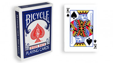 Force Deck - Blau - Pik König - Bicycle Forcierspiel - Forcing Cards - Forcierkarten