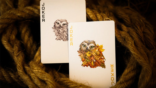 Forest elf Owl - Pokerdeck