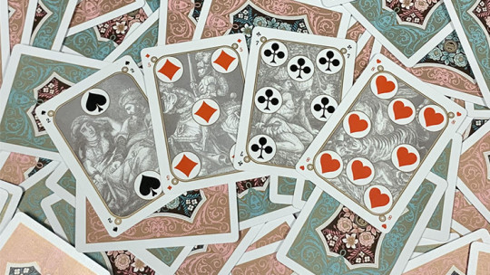 Four Continents (Red) - Pokerdeck