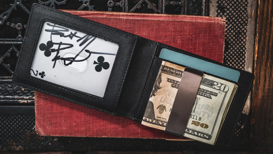 FPS Wallet True Black Leather by Magic Firm