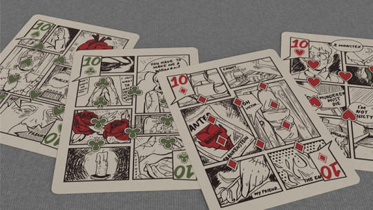 Preview: Frankenstein Series Comic Edition (Gilded) - Pokerdeck