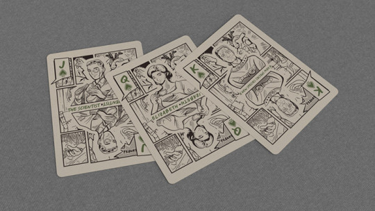 Preview: Frankenstein Series Comic Edition (Gilded) - Pokerdeck