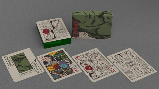 Frankenstein Series Comic Edition (Gilded) - Pokerdeck