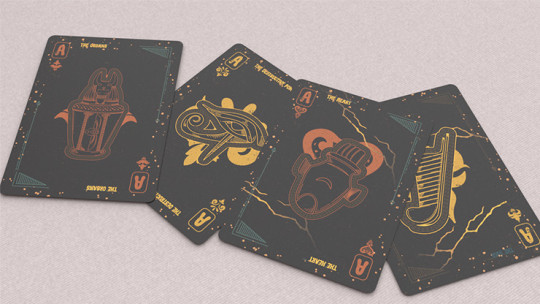 Preview: Frankenstein Series Egypt Edition (Gilded) - Pokerdeck