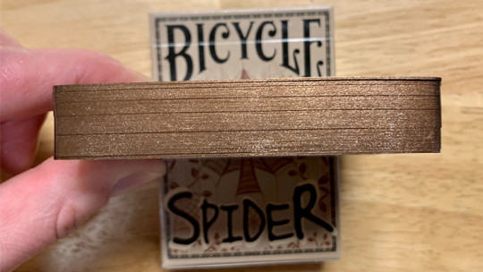 Gilded Bicycle Spider (Tan) - Pokerdeck