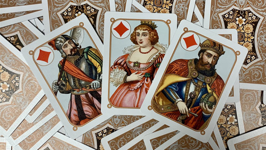 Gilded Four Continents (Copper) - Pokerdeck