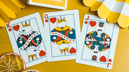 Preview: Gilded Milk Casino Deck (Silver) by Bacon Playing Card Company