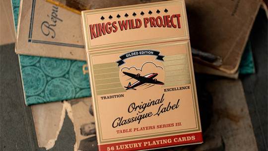 Gilded No.13 Table Players Vol.39 by Kings Wild Project - Pokerdeck