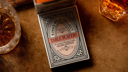 Gilded No.13 Table Players Vol.40 by Kings Wild Project - Pokerdeck