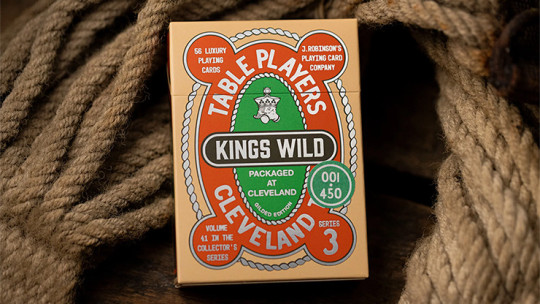 Gilded No.13 Table Players Vol.41 by Kings Wild Project - Pokerdeck