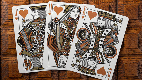 Gilded No.13 Table Players Vol.44 by Kings Wild Project - Pokerdeck
