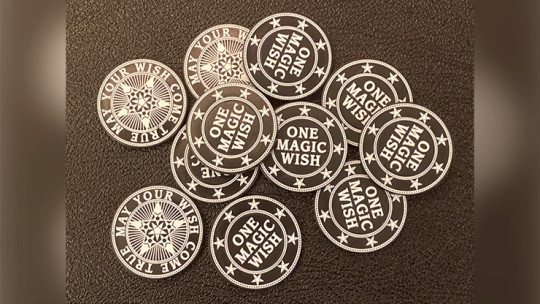 Preview: Giveaway Magic Wishing Coins (20 Plastic Coins) by Alan Wong