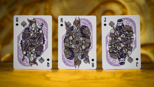 Gods of Norse Purple Royale - Pokerdeck