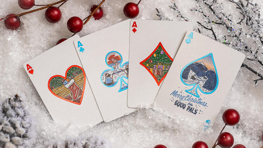 Good Pals Christmas (Snow Globe Limited Edition) - Pokerdeck