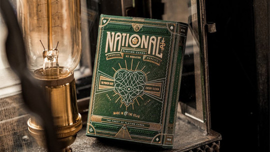 Green National by theory11 - Pokerdeck