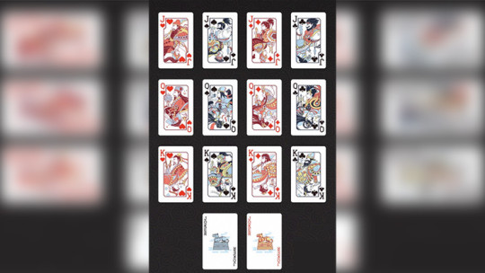 GUAN DAM -Warriors of the Three Kingdoms (Black) by YOKAGAME - Pokerdeck