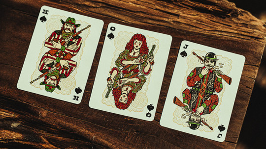 Gunslingers Poker (Red) - Pokerdeck